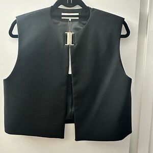 Zara Black Sleeveless Top
